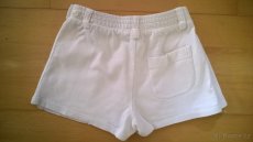 Bílá sukně / kraťasy H&M vel. 92-98 - 4