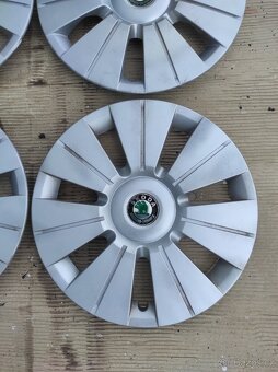 Sada 4 kusů poklic Škoda Fabia I. (14") TUCANUS - 4