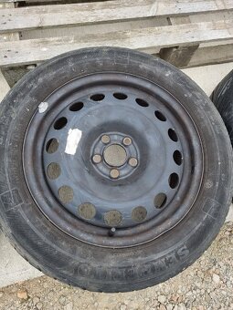 Plechové disky r16 5x100 - 4