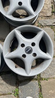4x100 R13 - ráfky Mazda 323 - 4