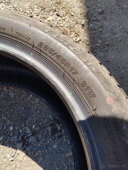 225/45/17 91w Bridgestone - letní pneu 2ks - 4