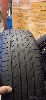 Kompletní kola 6Jx15 et43 5x100 Seat 195/50/15 letní - 4