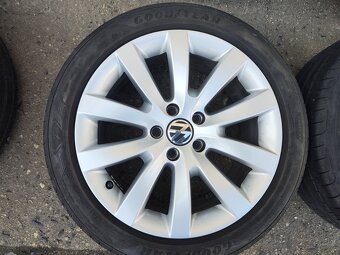 17"letní alu sada 5x112 origo Scirocco Golf 6 Touran Caddy - 4