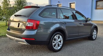 Škoda Octavia 3. Scout 4x4 2.0 TDI 110 KW 1 maj serv kniha. - 4