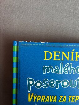 deník malého poseroutky 1-17(chybí díl 9)+ deník báječného k - 4