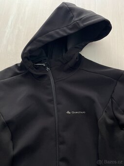 Dámská turistická softshellová bunda QUECHUA vel M - 4