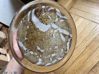 Vysoká skleněná váza - 4