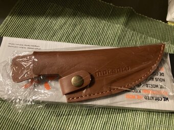 Nůž Matsato s koženým pouzdrem, 2 ks - 4