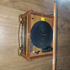 rádio HYUNDAI RTCC515RIP retro s gramofónem - 4