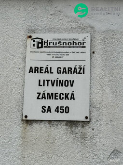 Zděná garáž 19 m² v Litvínově – suchá,... - 4