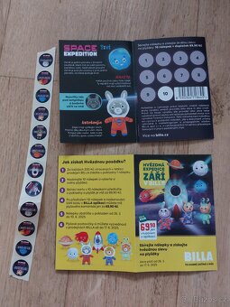 Body Billa, sada Stikeez Lidl Happy Home domeček - 4