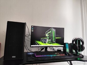 HERNÍ SET I5 12400 RTX 4060TI 32GB DDR5 MONITOR 240HZ - 4