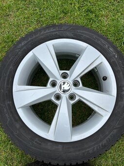 185/60 R15 ALU kola škoda zimní pneu - 4