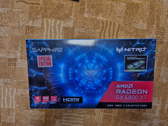 SAPPHIRE NITRO+ AMD Radeon RX 6800 XT 16GB SE perfektní stav - 4