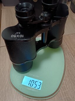 Klasický poctivý dalekohled 10x50 po servisu - 4