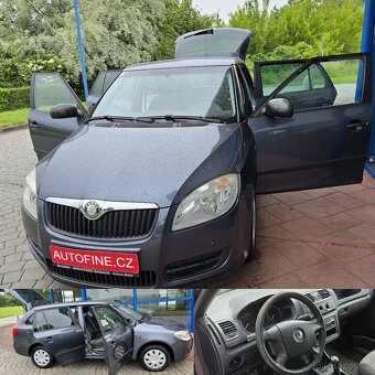 ŠKODA FABIA II COMBI 1,2 HTP KLIMATIZACE, TAŽNÉ ZAŘ.ROK 2009 - 4