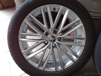 alu kola 5x112 r18 original seat ateca,škoda karoq - 4