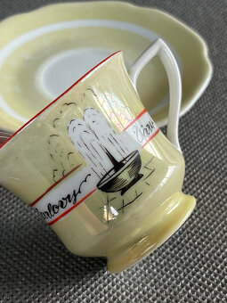 Lázeňský moka šálek s podšálkem Karlovy Vary - 4