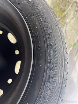 Disky a pneumatiky 165/70 r14 Fabia 1 - cena za 4 ks - 4