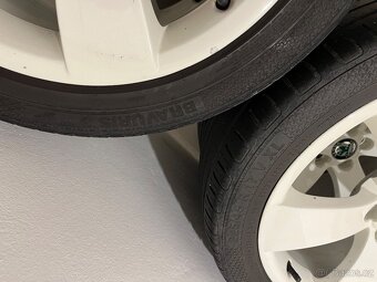Kola alu orig.Škoda Kentaur R17, pneu 225/45 - 4