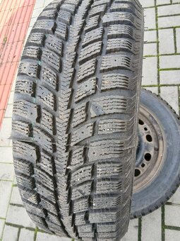Š-FABIA II - zimní sada pneu na ráfkách 90% vzorek - 4