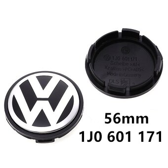 Středové krytky kol Volkswagen VW - 4