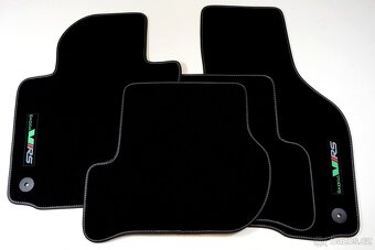 Luxusní celoroční Autokoberce ŠKODA RS - podklad hrubá guma - 4