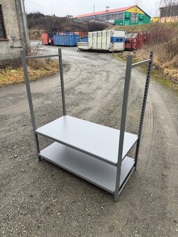 prodejni regál kovový (nový) - 4