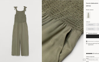 Dívčí overal H&M (9 - 10 let) - 4
