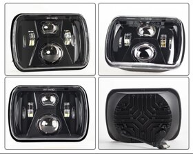 Hlavní led světlomety Jeep YJ, XJ, MJ - více typů - 4