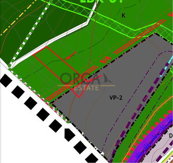 Prodej pozemků o výměře 6505 m2 v k.ú. Chomutov II - 4