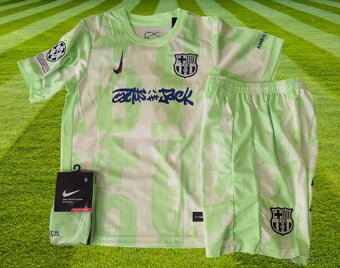 zelený dres YAMAL FC BARCELONA Travis Scott Limited #10 - 4