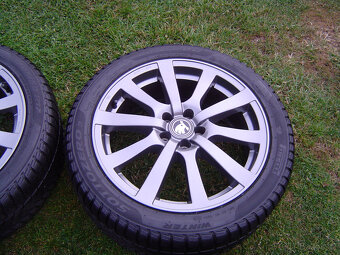 4 XZIMNÍ HLINÍKOVÁ KOLA ŠKODA SCALA, KAMIQ 205/50 R17..TOP - 4