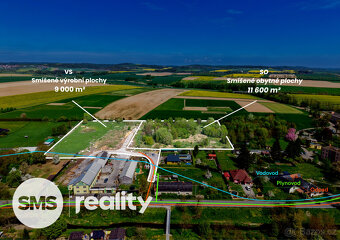 Prodej stavebních pozemků – Hladké Životice, 22 000 m² pro b - 4