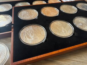 Stříbrná investiční mince Český lev 5oz 2023 - 4