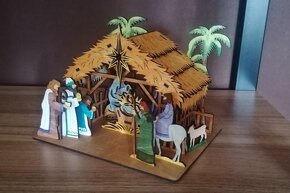 Betlém - vánoční dekorace - 4