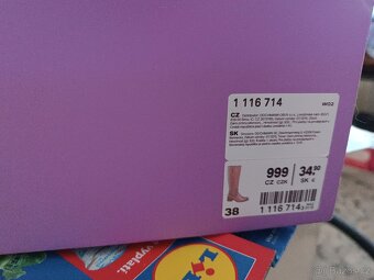 Zimní kozačky - velikost 38 - 4