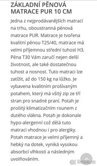 Matrace 200x90x10 - 4