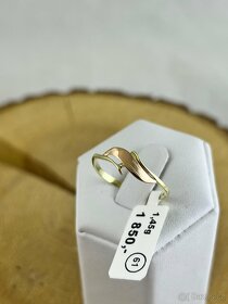 Dámský zlatý prstýnek/prsten - více druhů 11 - 4
