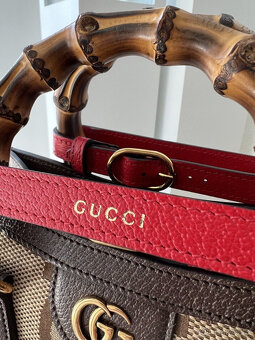 ORIGINÁLNÍ TAŠKA GUCCI DIANA MINI SHOPPER JUMBO GG NOVÁ S FA - 4