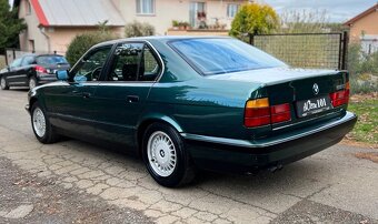 BMW e34 525i bezvanos, VETERÁN, 100% bez koroze, 142tis km - 4