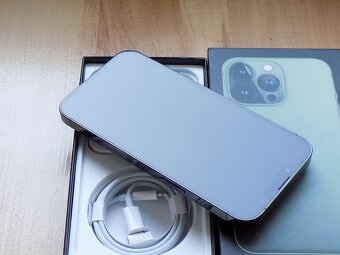 APPLE iPhone 13 Pro 256GB Green - ZÁRUKA - TOP STAV - 4