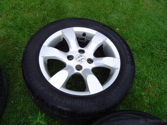 4 XLETNÍ HLINÍKOVÁ KOLA PEUGEOT 205/55 R16 - 4