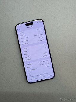 APPLE IPHONE 15 PRO MAX 256GB-MODRÝ,ZÁRUKA - 4