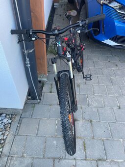 Celoodpružené horské kolo 27,5 " ST 530 S černo-červené - 4