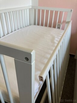 Postýlka vč. matrace IKEA - 4