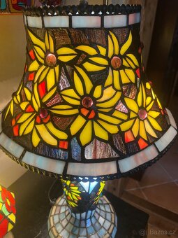 Vitrážová lampa - 4