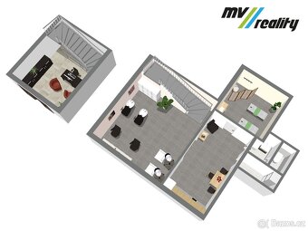 Praha 8 - Karlín, Pronájem komerčních prostor, 113 m² - 4