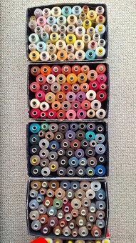 Nitě, zipy pro švadleny - 4