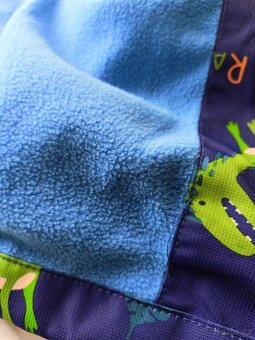 Dětská nepromokavá DINO bunda, vel.128/134 - 4